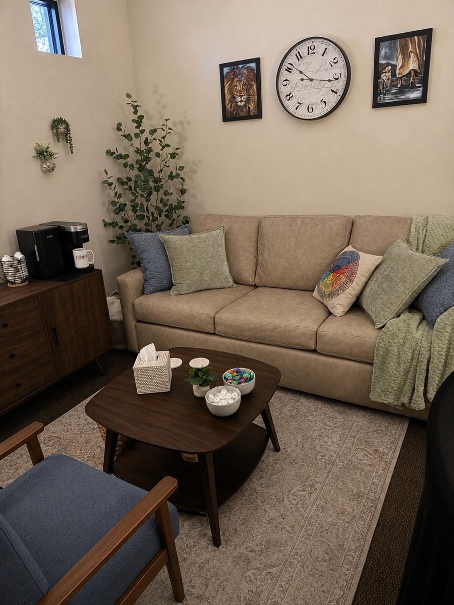 Robin's therapy office in Glendale, Arizona